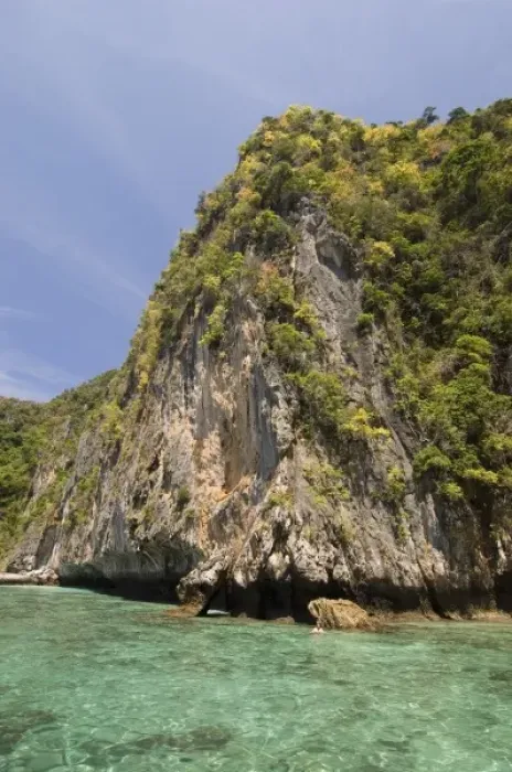 Framed Print : Thailand, Phi Phi Lay Island, Loh Sama Bay