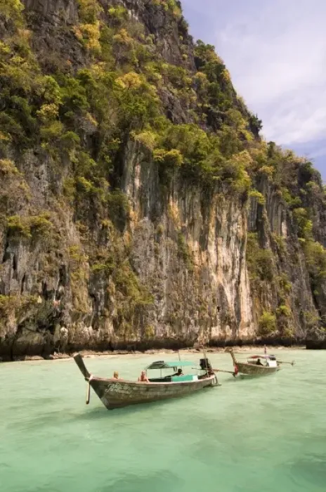Framed Print : Thailand, Phi Phi Lay Island, Pileh cove