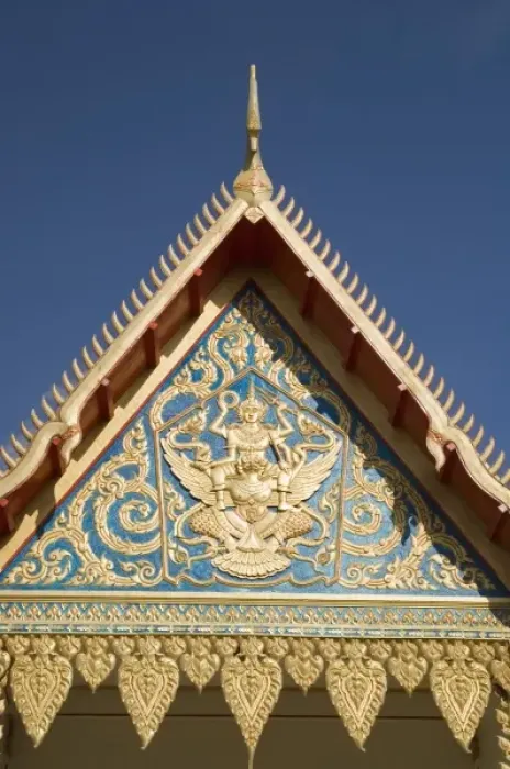 Framed Print : Thailand, Phuket, Wat Chalong temple Framed Print : Thailand, Phuket, Wat Chalong temple