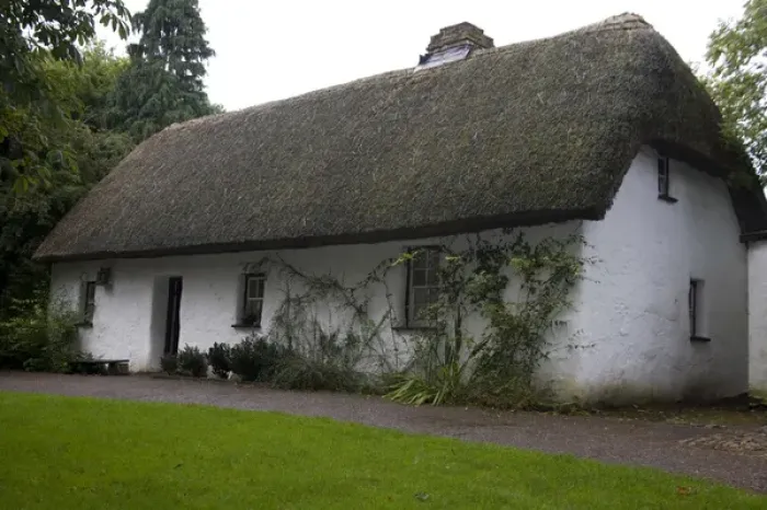 Framed Print : Thatched roof house, Bunratty Folk Park, County Clare, Ireland, Architecture, Facade Framed Print : Thatched roof house, Bunratty Folk Park, County Clare, Ireland, Architecture, Facade