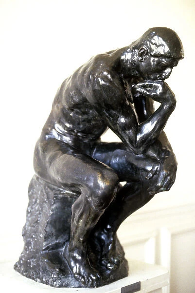 The Thinker by Rodin Copyright: R. Sheridan  /  aA Collection
