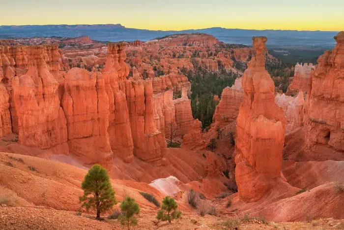 Framed Print : Thor's Hammer and colorful hoodoos seen from below the canyon rim at Sunrise Point, Bryce Canyon National Park, Utah Framed Print : Thor's Hammer and colorful hoodoos seen from below the canyon rim at Sunrise Point, Bryce Canyon National Park, Utah