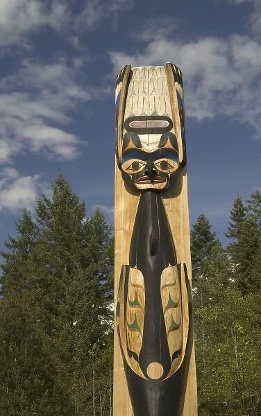 Thunderbird Project Featuring Tseshaht Totem Poles, Port Alberni, British Columbia