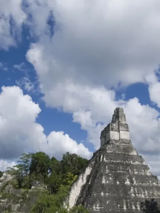 Framed Print : Tikal, Guatemala: Tikal Maya Ruins, Pyramid #1 Framed Print : Tikal, Guatemala: Tikal Maya Ruins, Pyramid #1