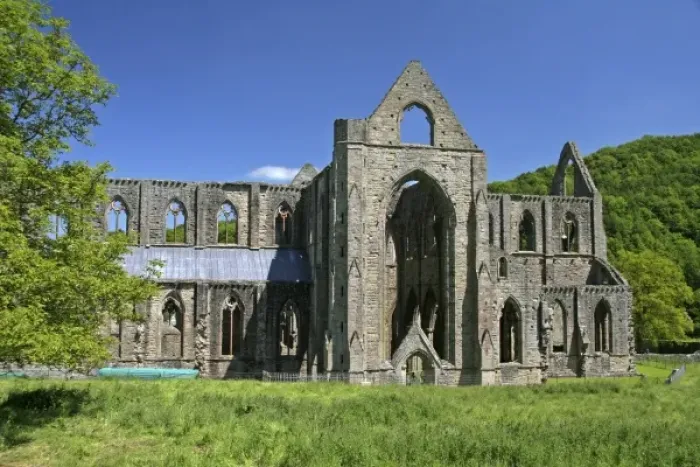 Framed Print : Tintern, Wales. The ruins of an ancient yet magnificent abbey, the Tintern Abbey in Wales Framed Print : Tintern, Wales. The ruins of an ancient yet magnificent abbey, the Tintern Abbey in Wales