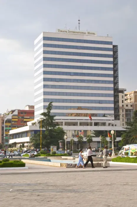 Framed Print : The Tirana International Hotel. The Tirana Main Central Square, Skanderbeg Skanderburg Square Framed Print : The Tirana International Hotel. The Tirana Main Central Square, Skanderbeg Skanderburg Square