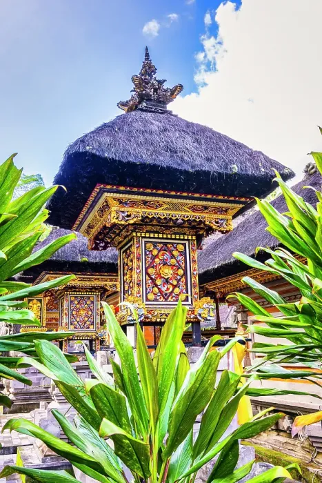 Framed Print : Tirta Empul Temple is a Hindu Balinese water temple located near Ubud in Bali, Indonesia. The temple is famous for its sacred spring water, which is believed to have purifying and healing properties Framed Print : Tirta Empul Temple is a Hindu Balinese water temple located near Ubud in Bali, Indonesia. The temple is famous for its sacred spring water, which is believed to have purifying and healing properties
