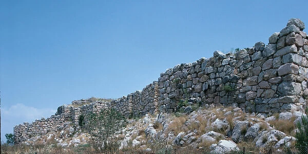 Tiryns, Mycenaean site Cyclopean Walls Greece Copyright: aAC Ltd