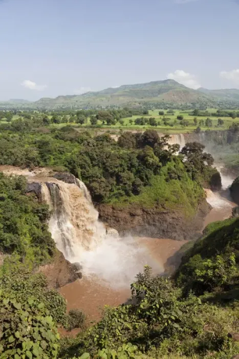 Framed Print : Tis Isat, the waterfall of the Blue Nile in Ethiopia