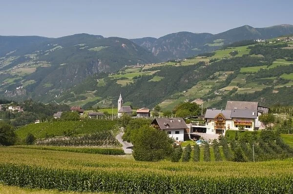 Tiso, Funes Valley (Villnoss), Dolomites, Trentino Alto Adige, South Tyrol, Italy