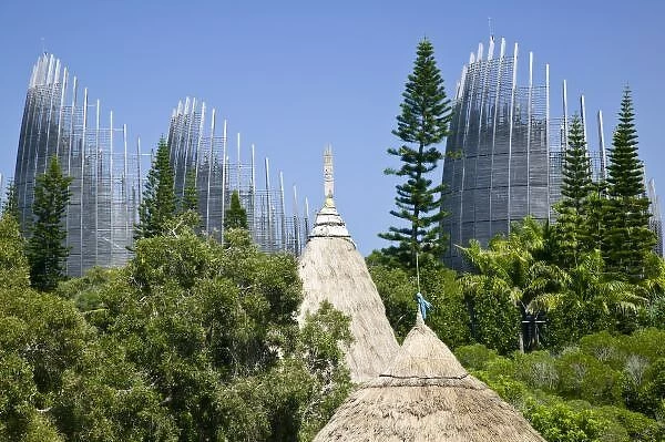 Tjibaou Cultural Centre, Noumea, New Caledonia