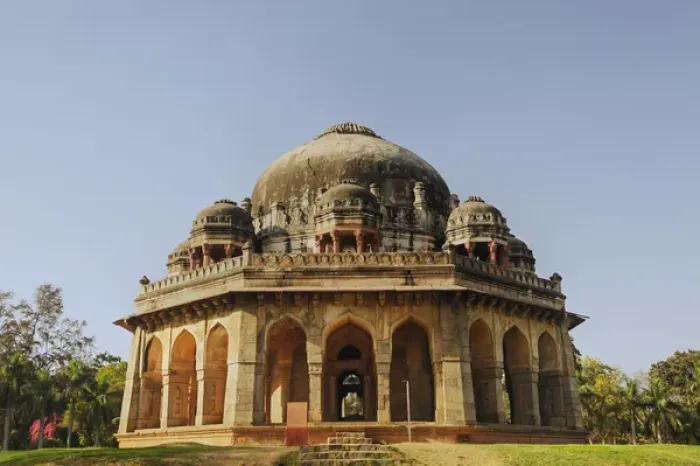 Framed Print : Tomb of Mohammed Shah, Lodhi Gardens, New Delhi, India Framed Print : Tomb of Mohammed Shah, Lodhi Gardens, New Delhi, India