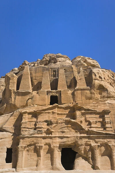 The Tomb of Obelisks, Petra, Jordan (UNESCO World Heritage site)