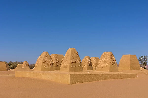 The Tombs of Garamantes. Jarma, Fezzan, Libya