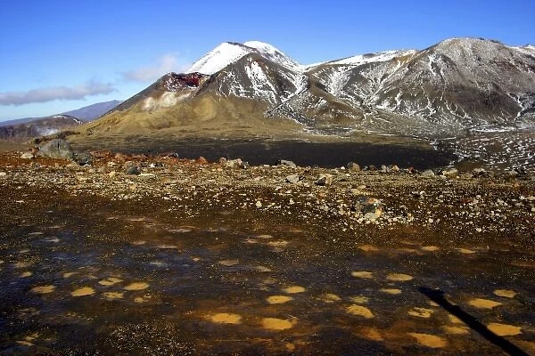Tongariro NP, New Zealand. The Tongariro Crossing is often considered to be the finest