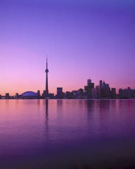 Framed Print : Toronto Skyline at night, Ontario, Canada Framed Print : Toronto Skyline at night, Ontario, Canada