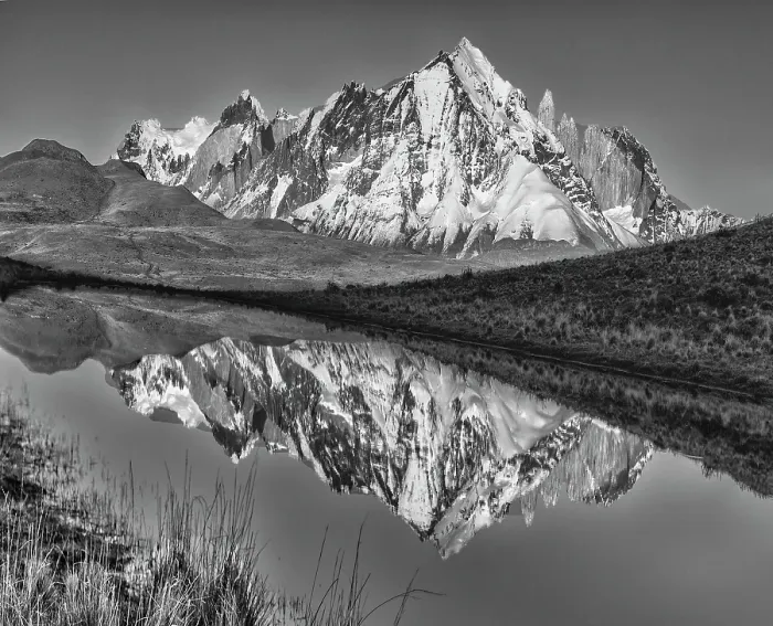 Framed Print : Torres del Paine reflection pool, Chile Framed Print : Torres del Paine reflection pool, Chile
