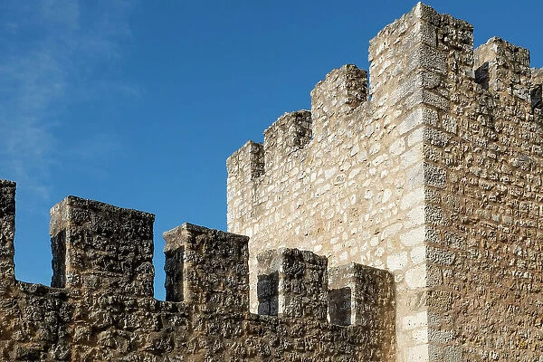 Torres Novas, Portugal. Castle fortress
