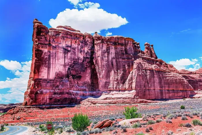 Framed Print : Tower of Babel Rock Formation, Arches National Park, Moab, Utah, USA Framed Print : Tower of Babel Rock Formation, Arches National Park, Moab, Utah, USA