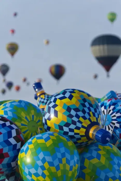 Framed Print : Toy balloons at the Albuquerque Hot Air Balloon Fiesta, New Mexico