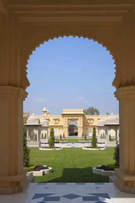 Framed Print : Traditional architecture, Udaipur, Rajasthan, India