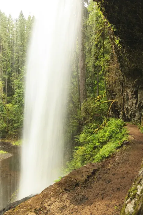 Framed Print : Trail of Ten Falls, Silver Falls State Park, near Silverton, Oregon Framed Print : Trail of Ten Falls, Silver Falls State Park, near Silverton, Oregon