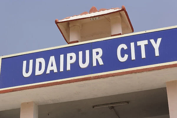train station Udaipur, India