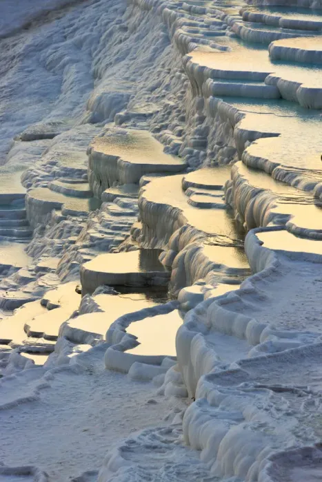 Framed Print : Travertine terraces of Pamukkale (UNESCO World Heritage Site), Turkey