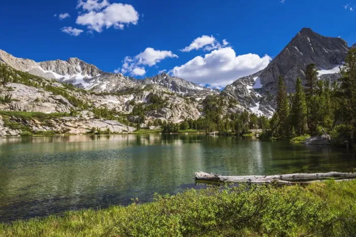 Framed Print : Treasure Lake, John Muir Wilderness, Sierra Nevada Mountains, California, USA