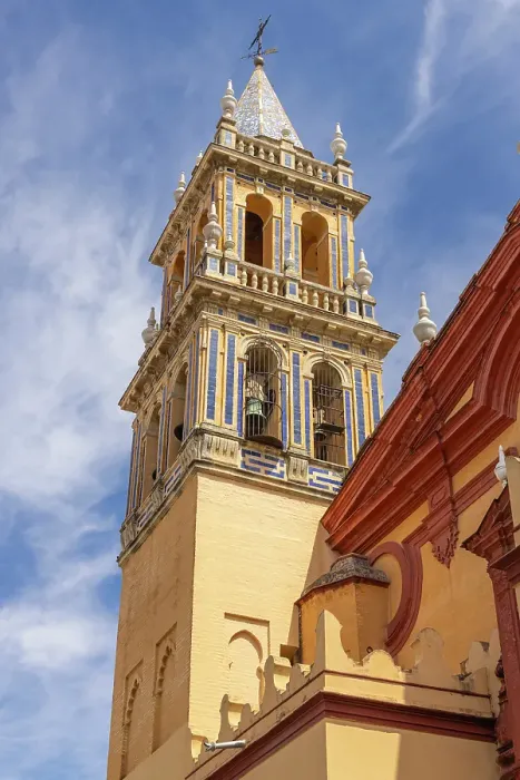 Framed Print : Triana, Seville, Andalusia, Spain. Santa Ana Church Framed Print : Triana, Seville, Andalusia, Spain. Santa Ana Church