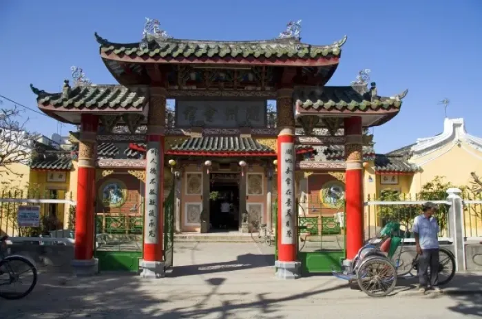 Framed Print : Trieu Chau Assembly Hall in Hoi An, Vietnam