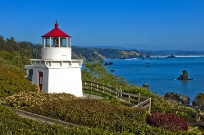 Framed Print : Trinidad Memorial Lighthouse, Trinidad, California, USA Framed Print : Trinidad Memorial Lighthouse, Trinidad, California, USA