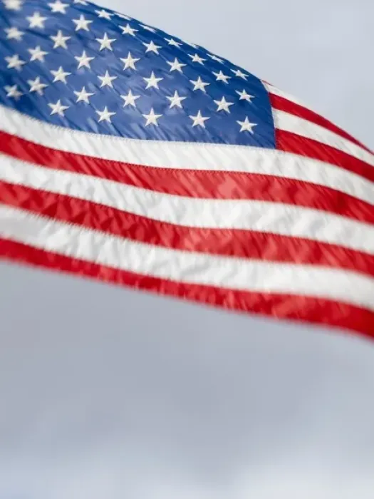 Framed Print : Tucson, Arizona: American flag