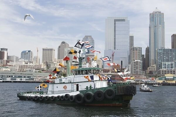 Tugboat races; Seattle Maritime Festival
