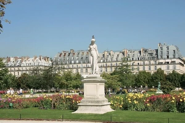 The Tuileries Garden. Paris, France