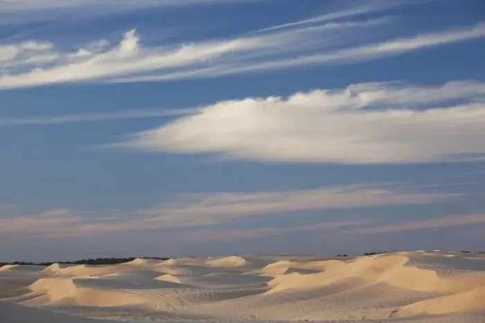 Framed Print : Tunisia, Sahara Desert, Douz, Great Dune, dusk