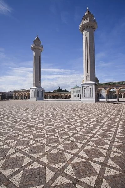 Tunisia, Tunisian Central Coast, Monastir, Mausoleum of HAbib Bourguiba, founder