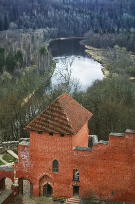 Framed Print : Turaida Castle by Gauja River, Sigulda, Latvia Framed Print : Turaida Castle by Gauja River, Sigulda, Latvia