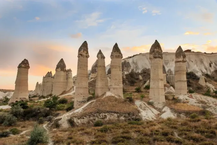 Framed Print : Turkey, Anatolia, Cappadocia, Goreme. Fairy Chimneys or rock formations Framed Print : Turkey, Anatolia, Cappadocia, Goreme. Fairy Chimneys or rock formations