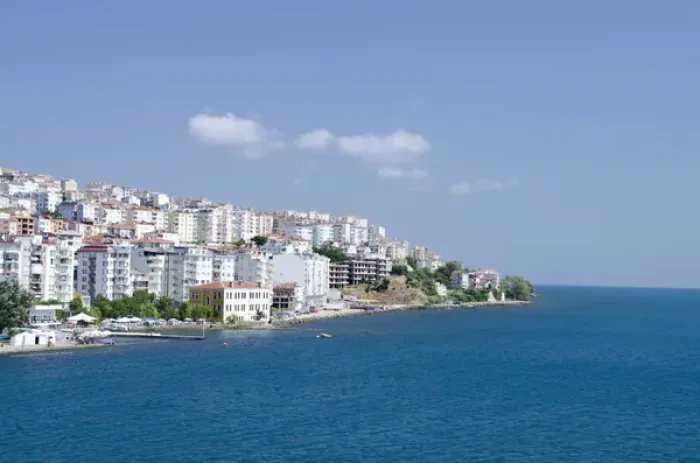 Framed Print : Turkey, historic Paphlagonia region, Sinop (aka Sinope)