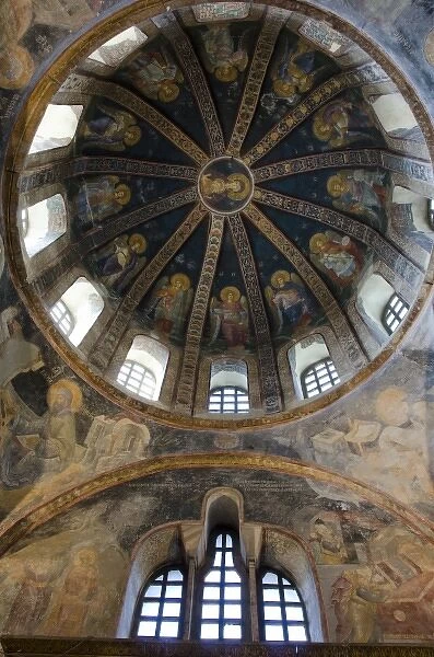 Turkey, Istanbul. 3rd century Chora Monastery (aka Kariye Muzesi or Church of St