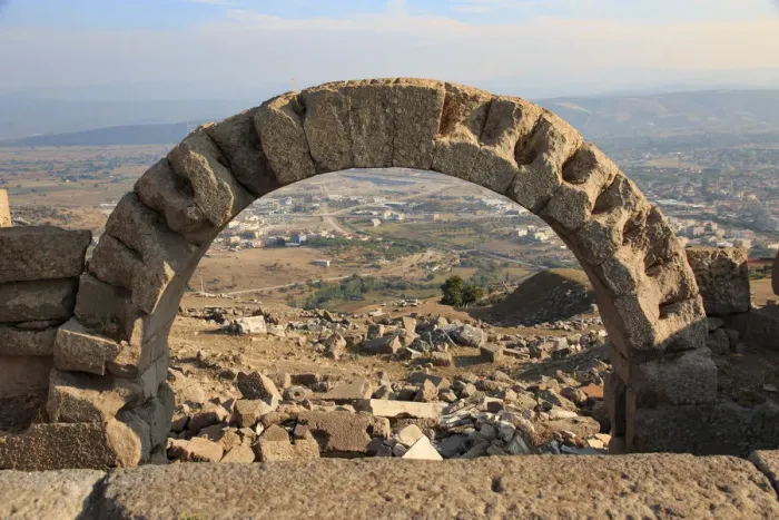 Framed Print : Turkey, Izmir Province, Bergama, Pergamon Framed Print : Turkey, Izmir Province, Bergama, Pergamon