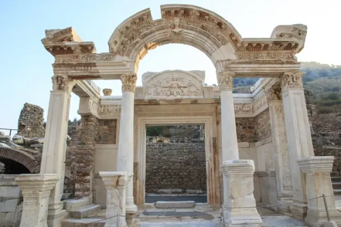Framed Print : Turkey, Izmir Province, Selcuk, ancient city Ephesus, ancient world center of travel Framed Print : Turkey, Izmir Province, Selcuk, ancient city Ephesus, ancient world center of travel