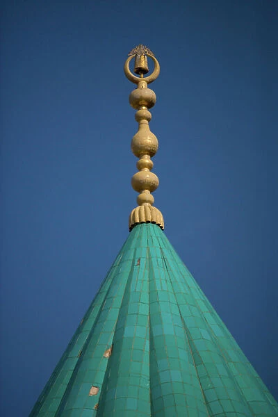 Turkey, Konya and the Architecture of the home to the Whirling Dervish Mevlana Museum
