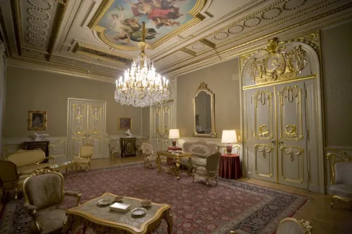 Framed Print : Turkish Embassy building, interior, Vienna, Austria Framed Print : Turkish Embassy building, interior, Vienna, Austria