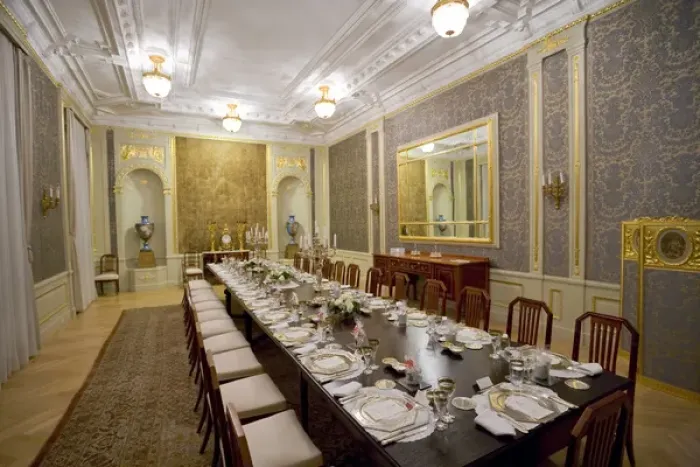Framed Print : Turkish Embassy building, interior, Vienna, Austria