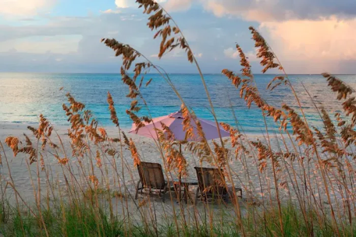 Framed Print : Turks & Caicos Club, Providenciales, Turks & Caicos