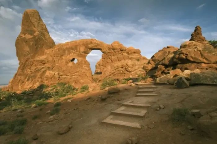 Framed Print : Turret Arch, Arches National Park, Utah, USA Framed Print : Turret Arch, Arches National Park, Utah, USA