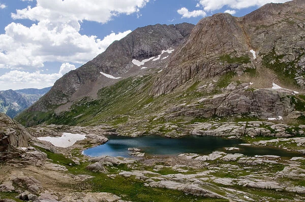 Twin Lakes Basin, Weminuche Wilderness, Needle Range, San Juan National Forest, Colorado