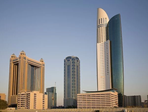 UAE, Dubai. Park Place Tower and other buildings. Credit as: Bill Young  /  Jaynes